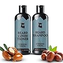 Striking Viking Beard Shampoo and Conditioner Set - 4 Fl Oz Each, Fresh Masculine Scent - Beard Wash and Conditioner for Men - Cleanses & Softens Beauty & Personal Care Striking Viking
