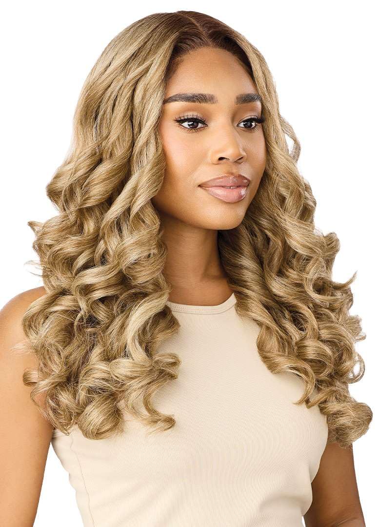 Outre Lace Front Wig - Wonder (CHERRY COFFEE)