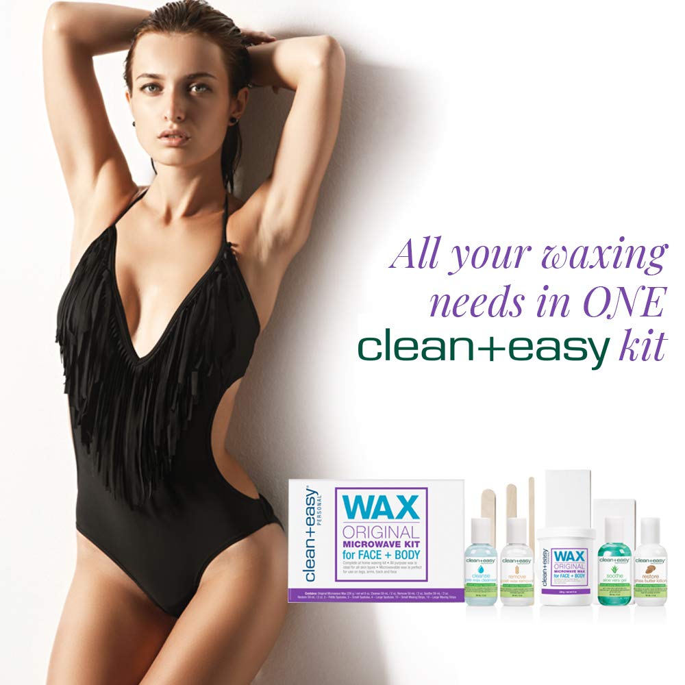 Clean + Easy Original Wax Microwave Kit, 35 Ounce Beauty and Personal Care Clean + Easy