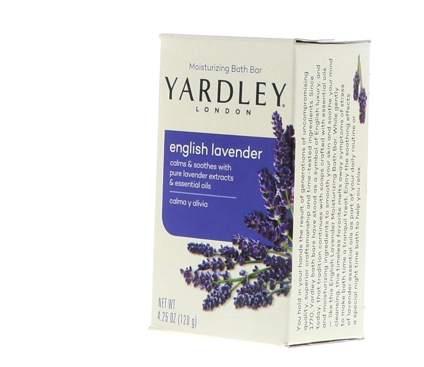 Yardley Bath Bars English Lavender 8oz Beauty & Personal Care Yardley