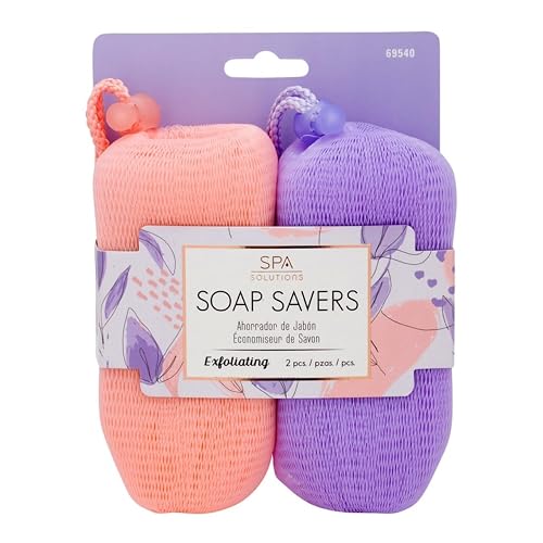 SOAP SAVER DUO (LAVENDER/PEACH) Beauty & Personal Care Cala