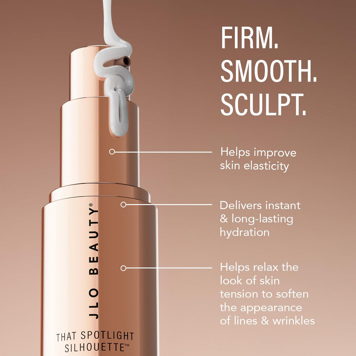 JLO BEAUTY That Spotlight Silhouette Firming Neck & Jawline Serum, 1.7 Oz