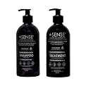 SENSE AWAKEN YOUR CONSCIENCE Nanotech Plex Repair Shampoo & Conditioner Set - Bond Restoration with Hyaluronic Acid, Coconut, Ginger & Q10 - 2 x 500 Beauty & Personal Care SENSE AWAKEN YOUR CONSCIENCE