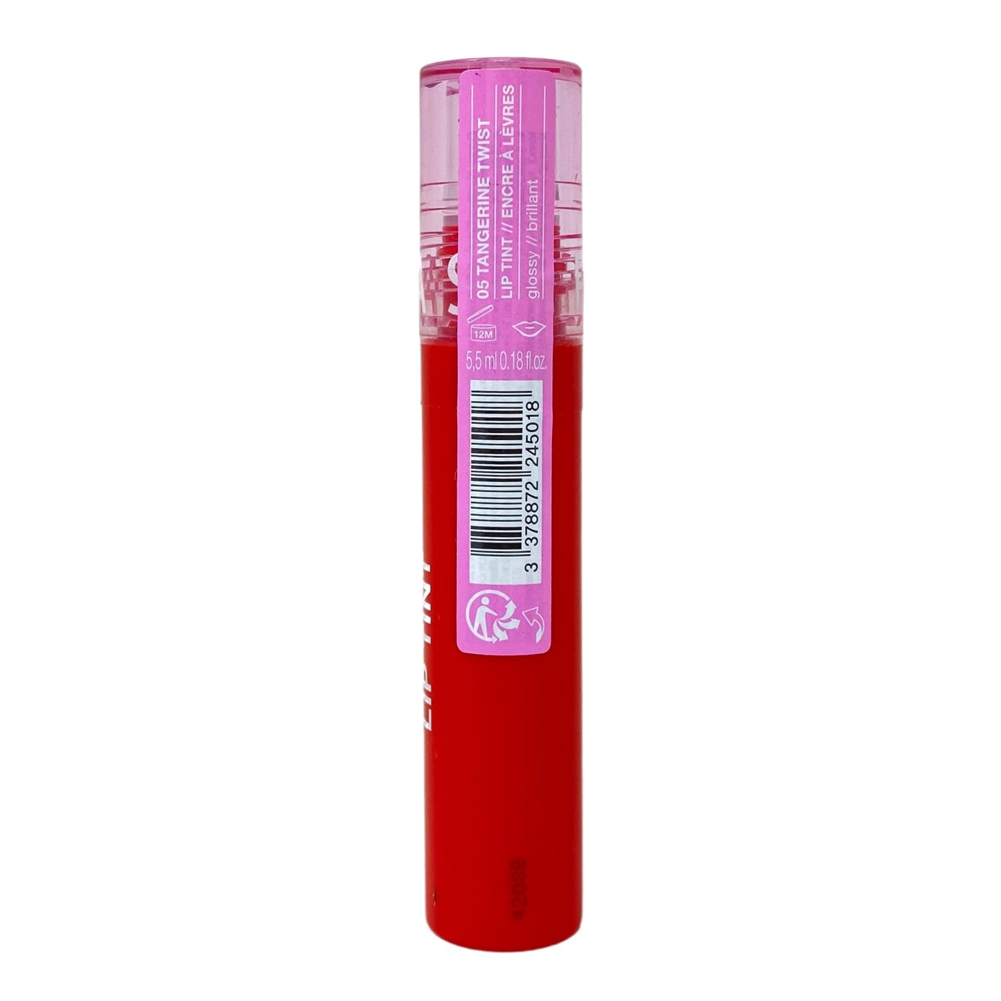 SEPHORA Collection Totally Juicy Lip Tint - 05 Tangerine Twist (bright orange nude) - 5.5 mL / 0.18 fl oz Beauty & Personal Care SEPHORA