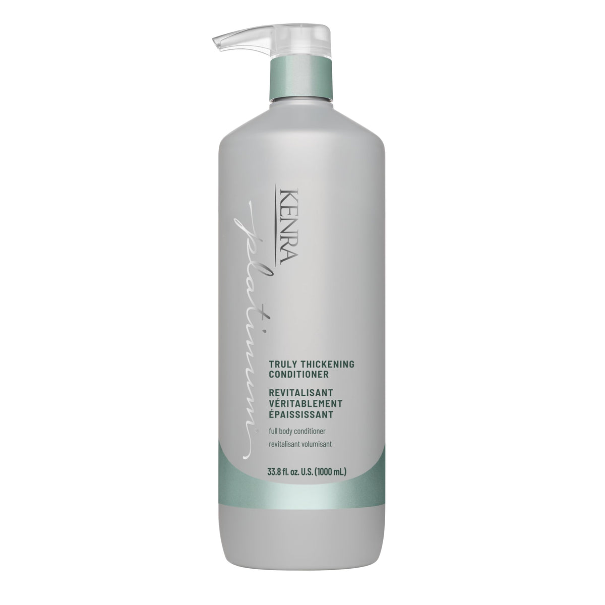 Kenra Platinum Truly Thickening Conditioner | Volumizing + Fuller-Looking Hair | Adds Body | Lightweight | for Fine & Thin Hair | Sulfate Free | Color