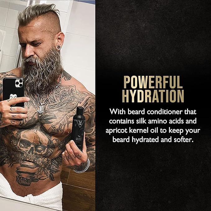 The Beard Struggle - Marksman's Beard Conditioner - Asgardian Secret, Gold Collection - Nourish, Softens, & Strengthens Beard - Radiance Beard Beauty and Personal Care The Beard Struggle