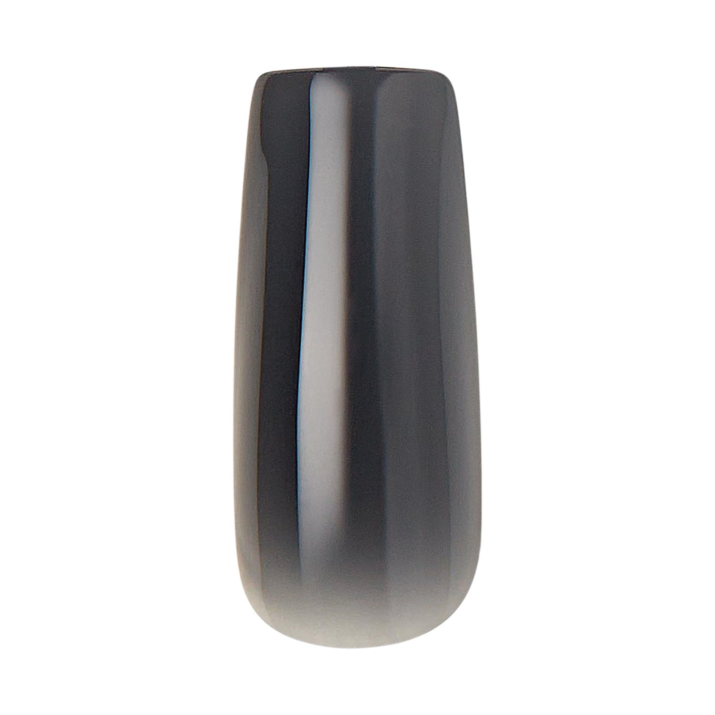 KISS Gel Fantasy Press On Nails, Nail glue included, 'Jelly Gelée', Black, Long Size, Square Shape, Includes 28 Nails, 2g glue, 1 Manicure Stick, 1 Beauty & Personal Care KISS