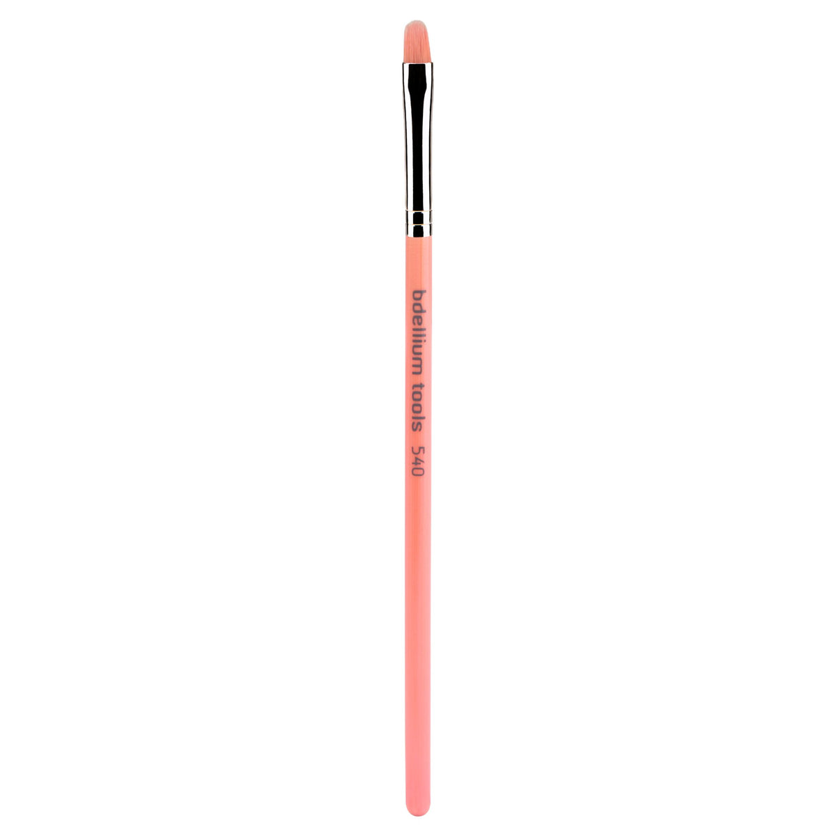 Bdellium Tools Professional Makeup Brush - Pink Bambu Series 540 Precision Liner - With Soft Synthetic Fibers, For Precise Lip Definition (Pink, 1pc)