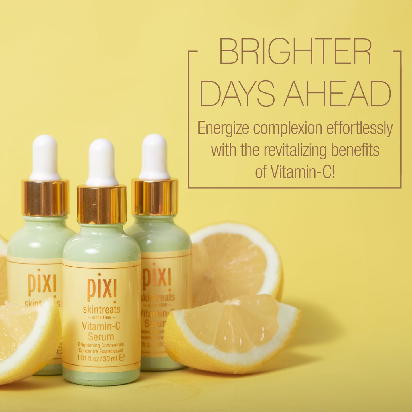 Pixi Vitamin-C Serum | Brightening Daily Vitamin-C Serum For Radiant Skin | Maintain A Youthful Complexion | 1.01 Fl Oz Beauty & Personal Care Pixi