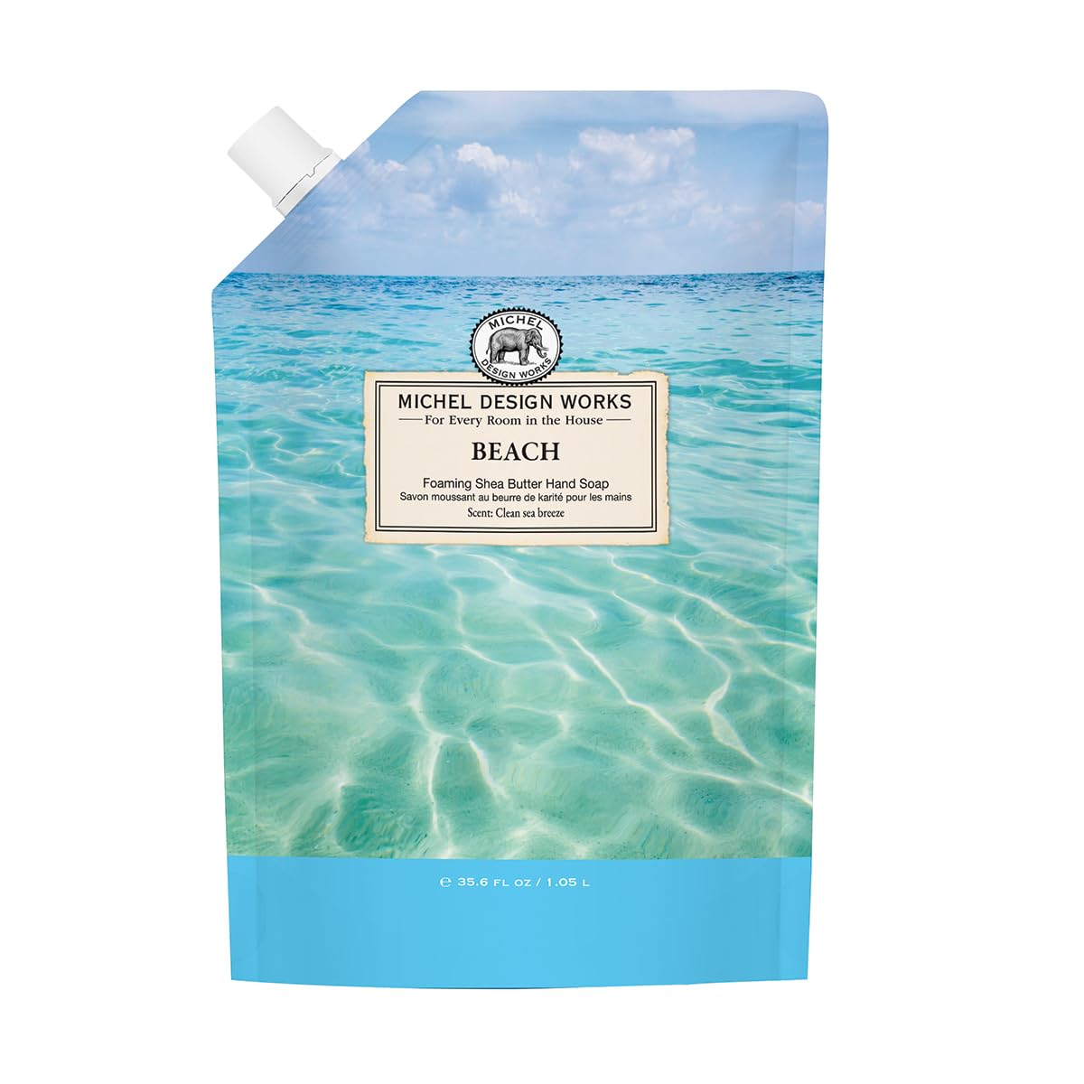 Michel Deisgn Works Beach Foaming Hand Soap Refill Beauty & Personal Care Michel Design Works