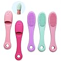 5-Pack Soft Silicone Manual Facial Cleansing Brushes, Face Scrubber Cleanser Brush for Gently and Effectively Cleaning, Removing Blackheads Beauty & Personal Care KATPOSIN