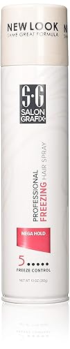 Salon Grafix Professional Freezing Hair Spray, Mega Hold, 10 oz (Pack of 3) Beauty & Personal Care Salon Grafix