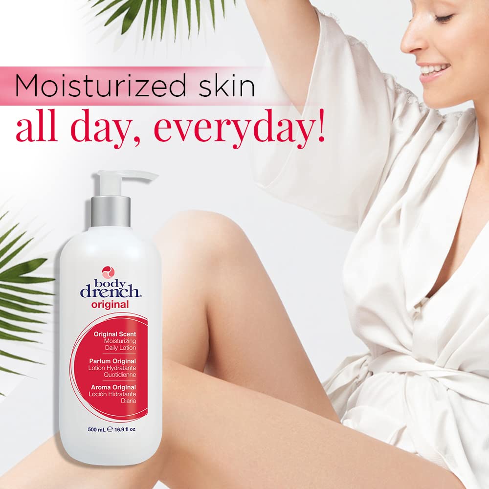 Body Drench Moisturizing Lotion for all skin types, 16.9oz Beauty & Personal Care Body Drench