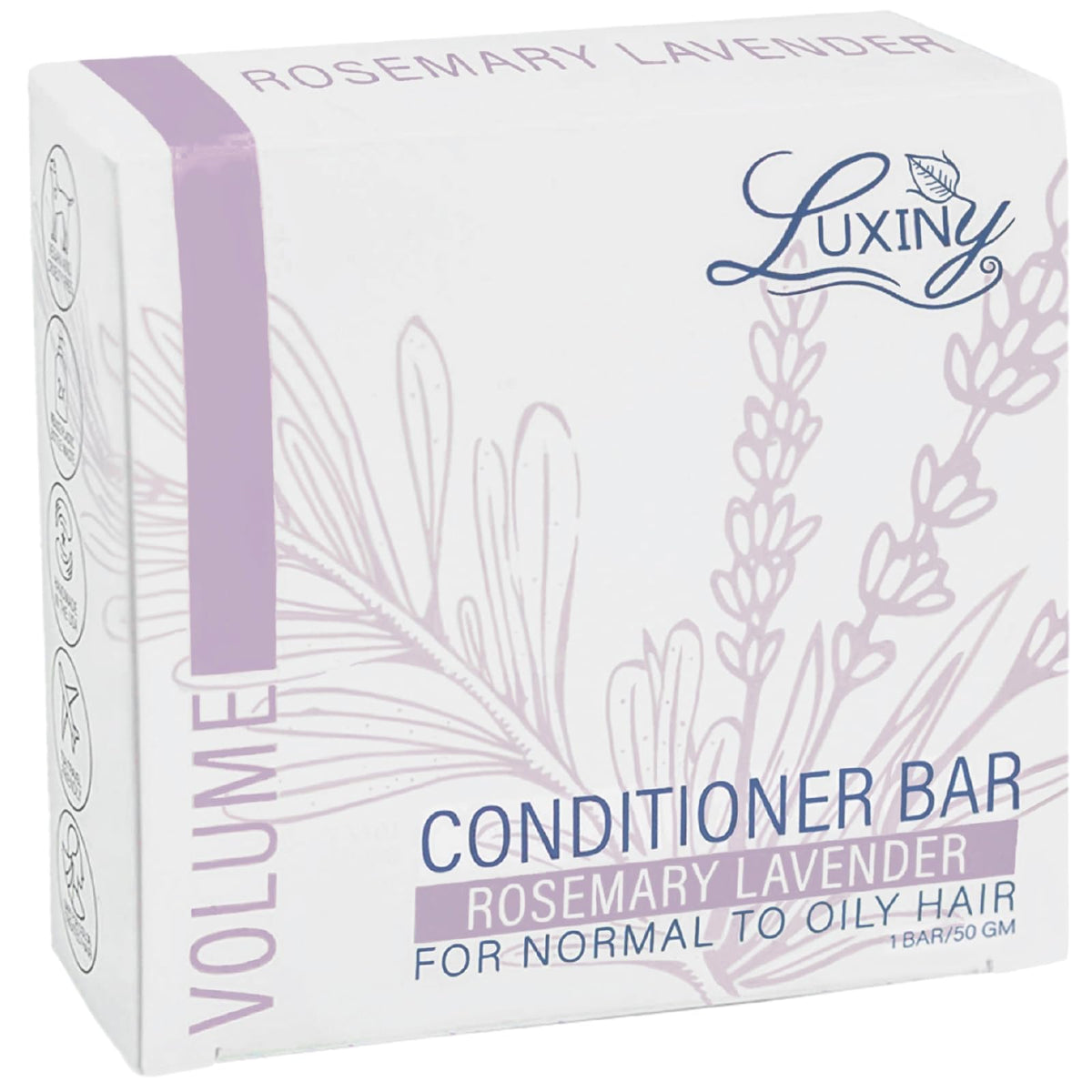 Luxiny Natural Conditioner Bars for Hair, Made in USA, a Sulfate Free Conditioner Bar for up to 70 Uses at Home or as a Travel Conditioner - Normal to