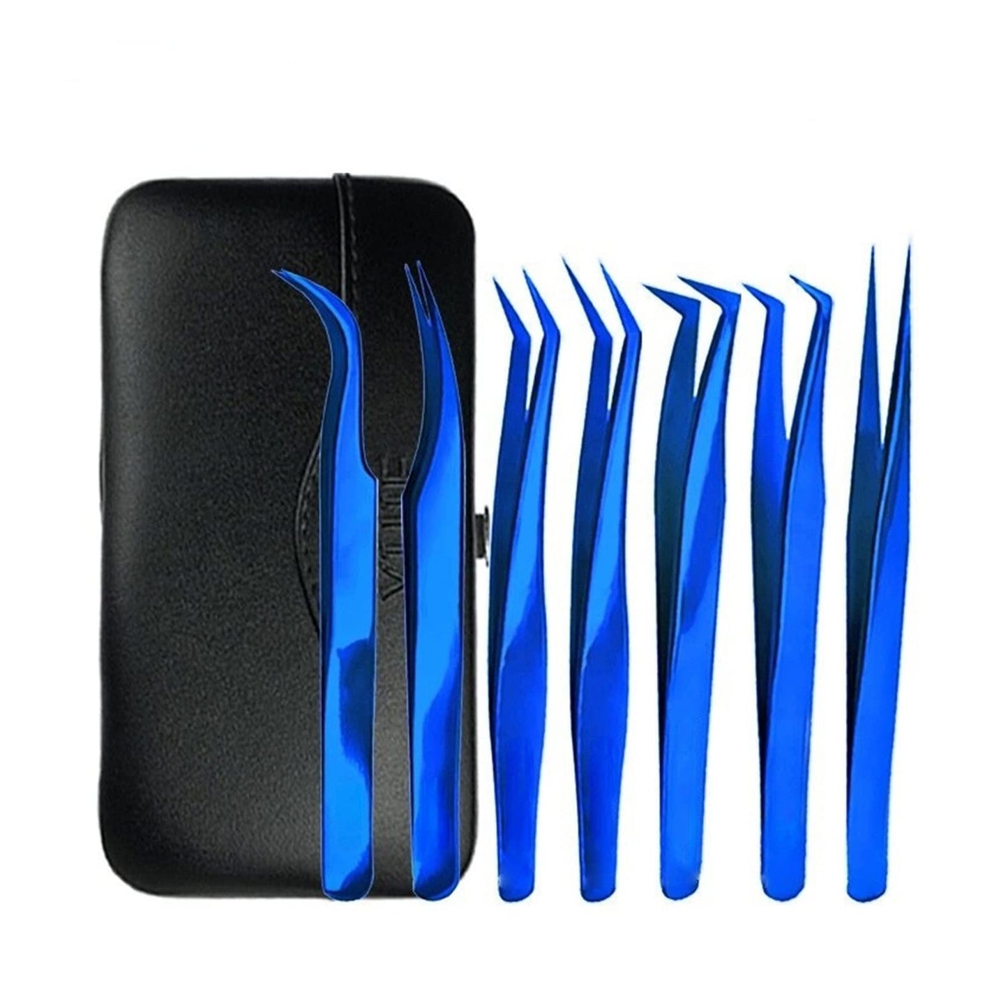 Volume Eyelashes Tweezers Stainless Steel superhard Tweezers High Precision Anti-static tweezers Eyelash Extensions custom Beauty and Personal Care NSUQOA