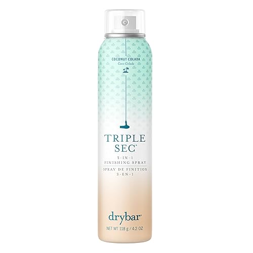 Drybar Triple Sec 3-in-1 Coconut Colada Finishing Spray | Instant Volume and Texture Refresher (4.2 oz) Beauty & Personal Care Drybar