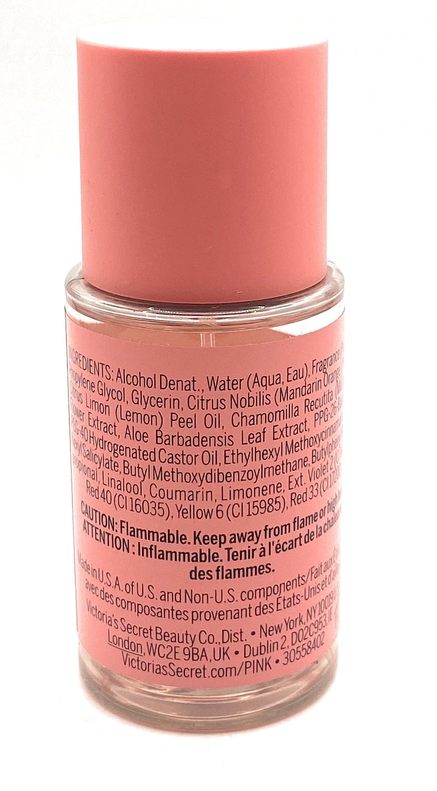 Victoria's Secret Pink Coco & Glow Scented Mist Women's Travel Size 2.5 Fluid Ounce Spray Beauty & Personal Care Victoria's Secret