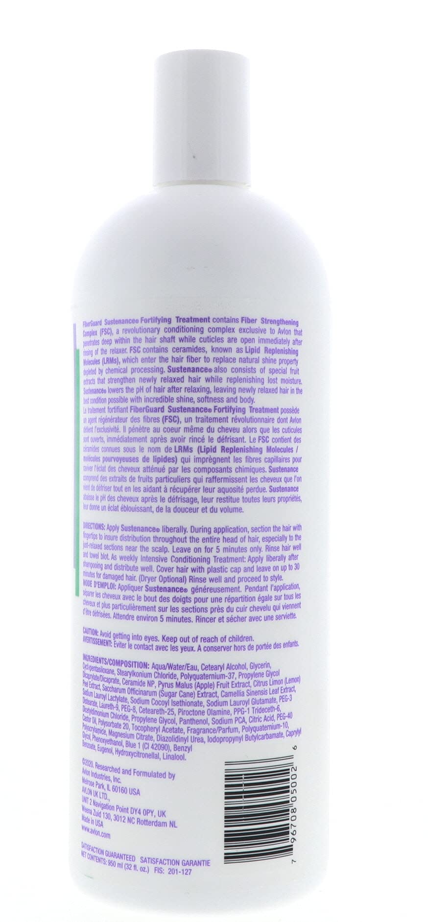 Avlon Affirm FiberGuard Sustenance 32 fl. oz. (950 ml.)