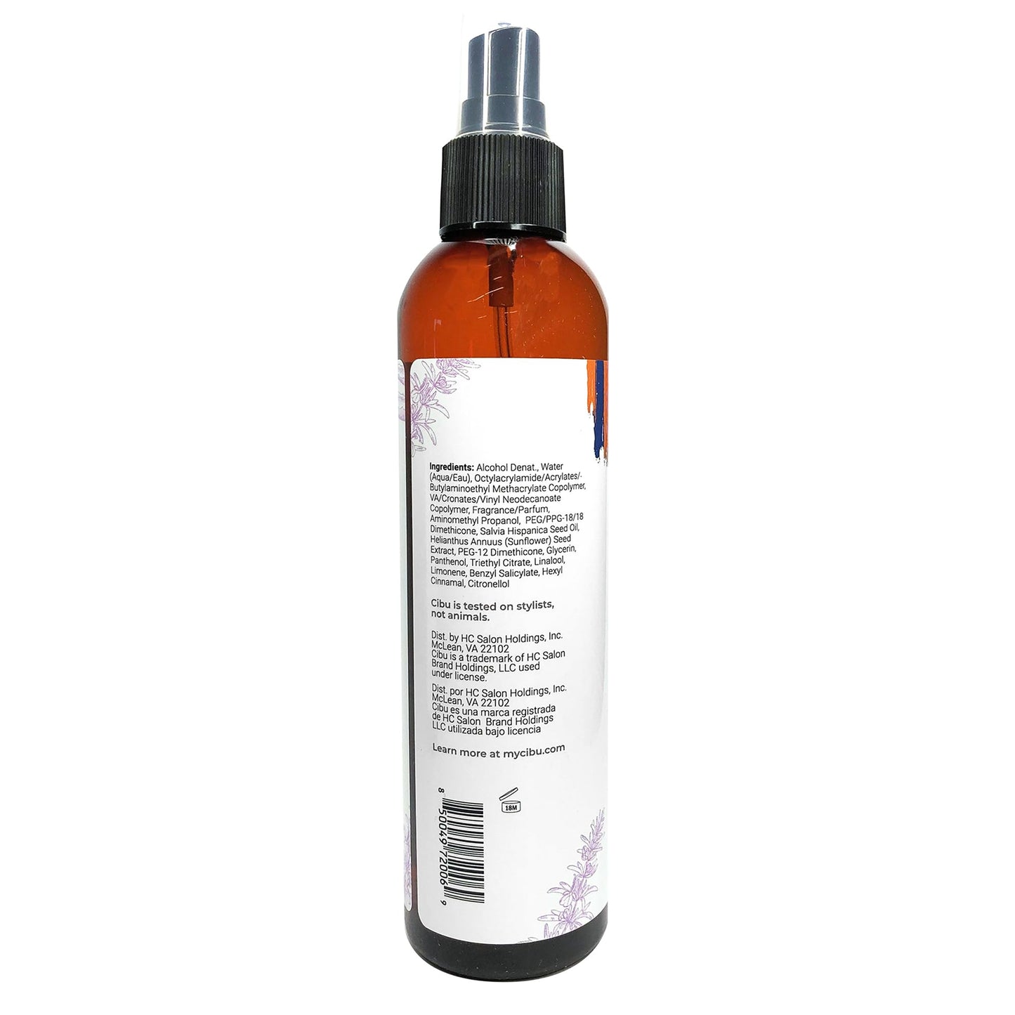 CIBU Firm Hold Finishing Mist - Lightweight Finishing Hair Spray - Long-Lasting Firm Hold Hair Spray with Rosemary Extract, Aloe Leaf Extract Beauty & Personal Care CIBU