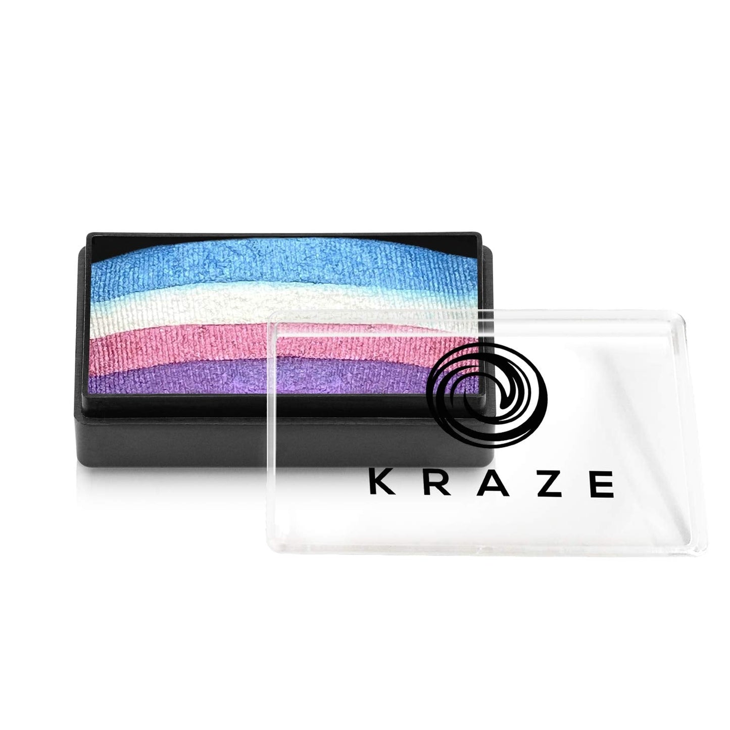 Kraze FX Dome Stroke - Unicorn Shimmer (25 gm), Professional 1-Stroke Split Cake, Hypoallergenic, Non-Toxic, Water Activated Face & Body Painting Beauty & Personal Care Kraze FX