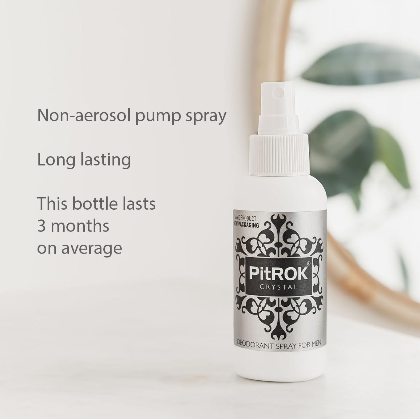 Pitrok Crystal - Deodorant Spray - 100ml Beauty and Personal Care PIT ROK