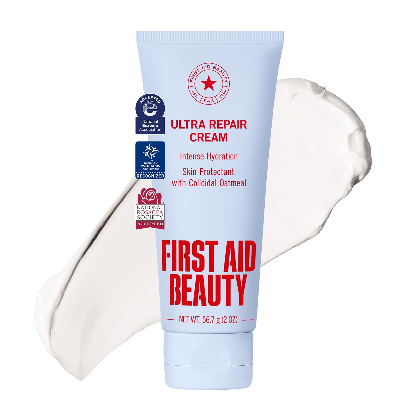 First Aid Beauty - Ultra Repair Cream - Hydrating Face & Body Moisturizer - Whipped Colloidal Oatmeal Clinically Proven to Strengthen Skin Barrier in Beauty and Personal Care First Aid Beauty