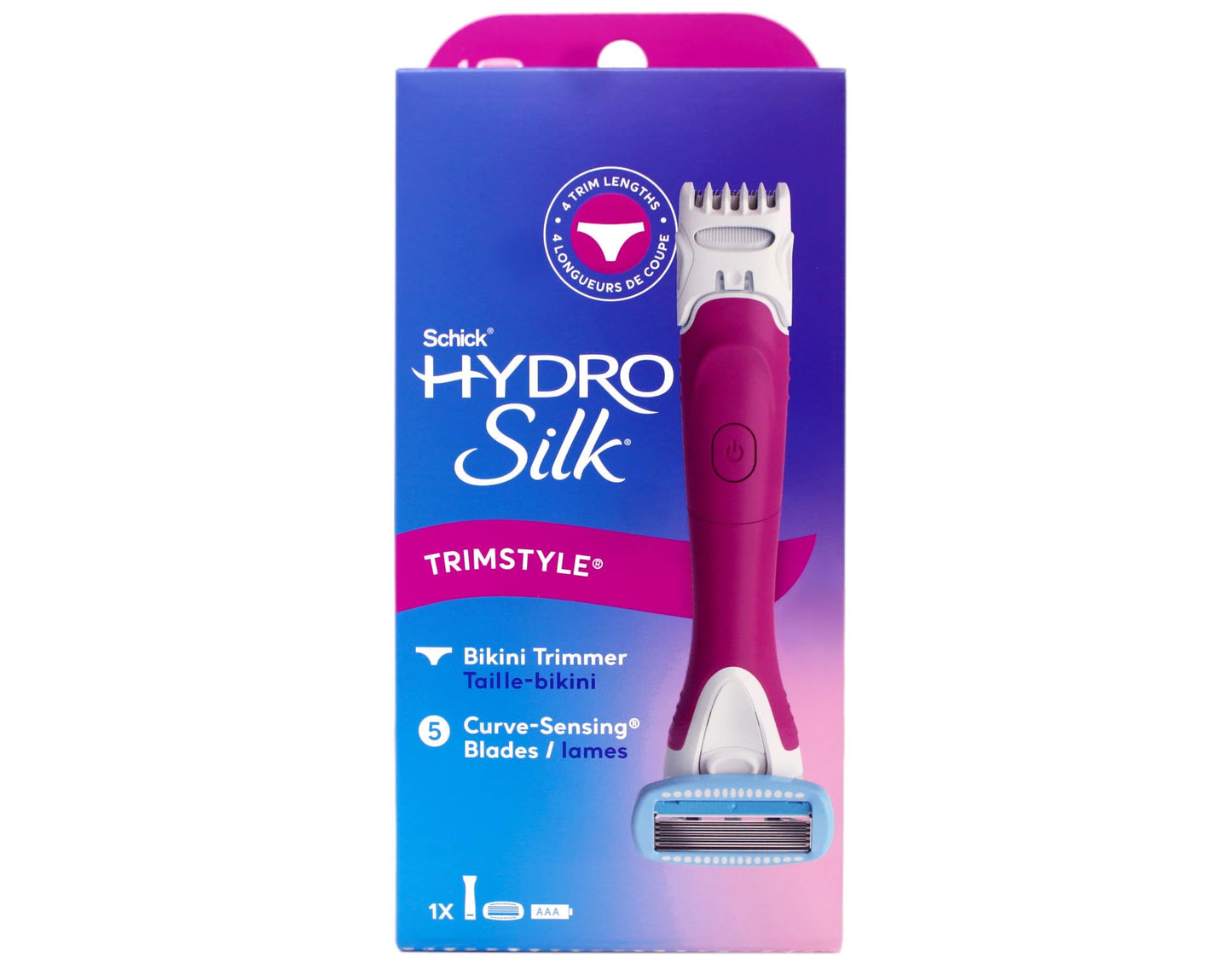 Schick Hydro Silk TrimStyle Razor (Pack of 12) Beauty and Personal Care Schick