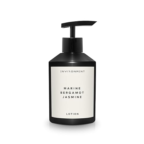 ENVIRONMENT Inspired by 5-Star Resort RC Lotion, 300ml Luxury Scented Lotion (Marine | Bergamot | Jasmine) Bathroom Luxury, Men & Women High-End Body Beauty & Personal Care ENVIRONMENT
