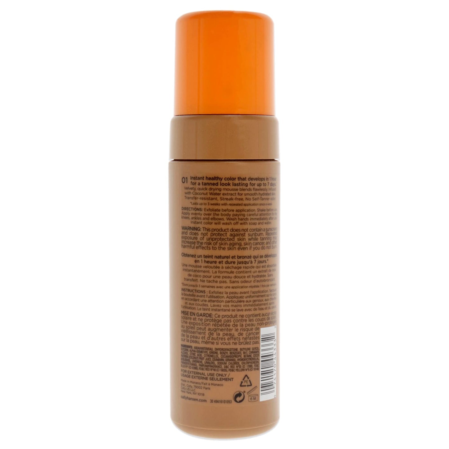 Sally Hansen Airbrush Sun Mousse, Medium,5 Fl Oz Beauty & Personal Care Sally Hansen