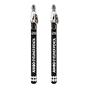 IZME New York JUMBO EYELINER PENCIL TWIN PACK, 2 Pencils / 5.0 g Each, Black Beauty & Personal Care IZME