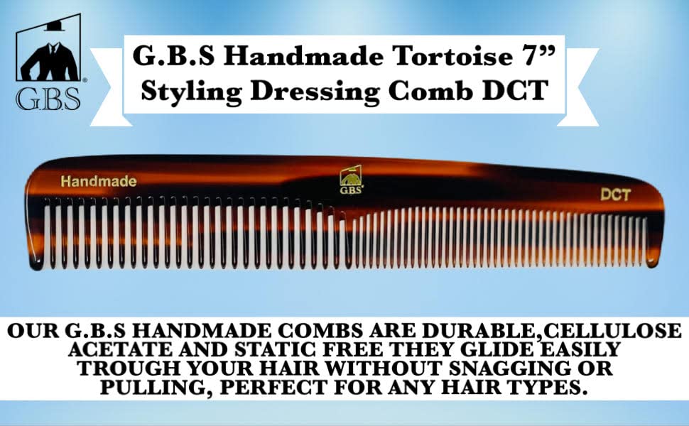 G.B.S Handmade Styling Dressing Comb DCT Peine Para Cabello