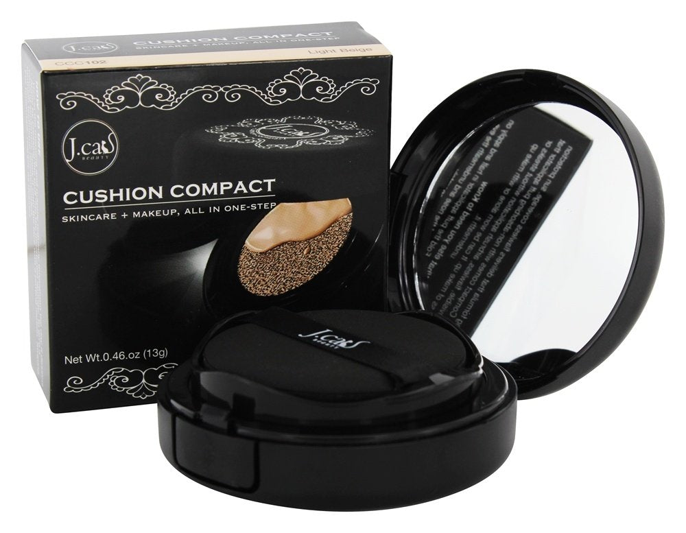 J.CAT BEAUTY Cushion Compact - Light Beige Beauty & Personal Care J.CAT BEAUTY