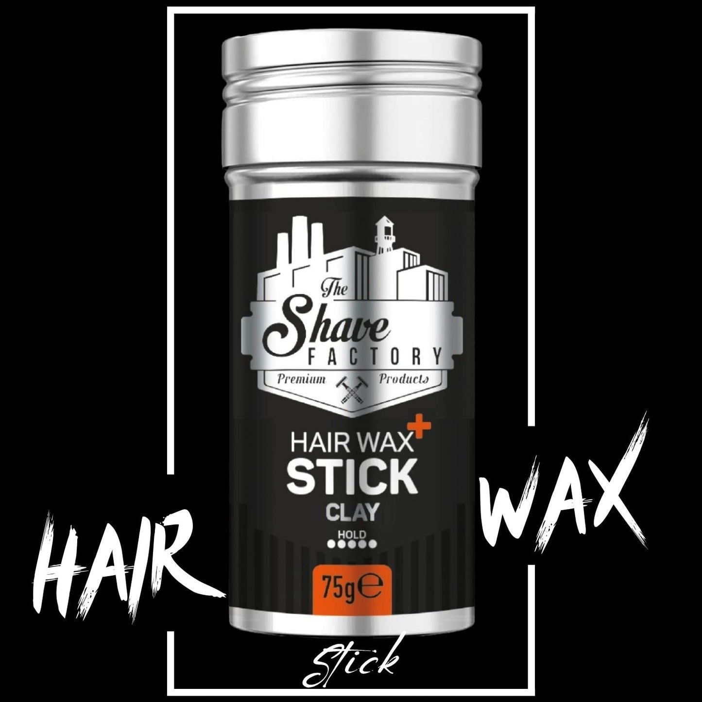 the shave factory Hair Wax Stick Clay, Long-Lasting Styling Wax for Smoothing & Slick Finish on Hair Wigs - 2.7 Oz (75G) (1 Piece) Beauty & Personal Care the shave factory