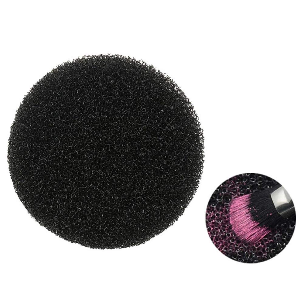 1 Set Clean 2 in 1 Color Removal Sponge for Eye Shadow Blush Color Foundation Make-up Removals from Makeup Brush to Switch Color (1 Pack Removal Beauty & Personal Care mollensiuer