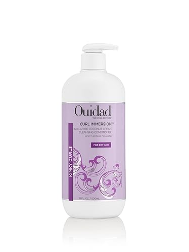 OUIDAD Curl Immersion No-Lather Coconut Cream Cleansing Conditioner, 16 Fl Oz Beauty & Personal Care Ouidad