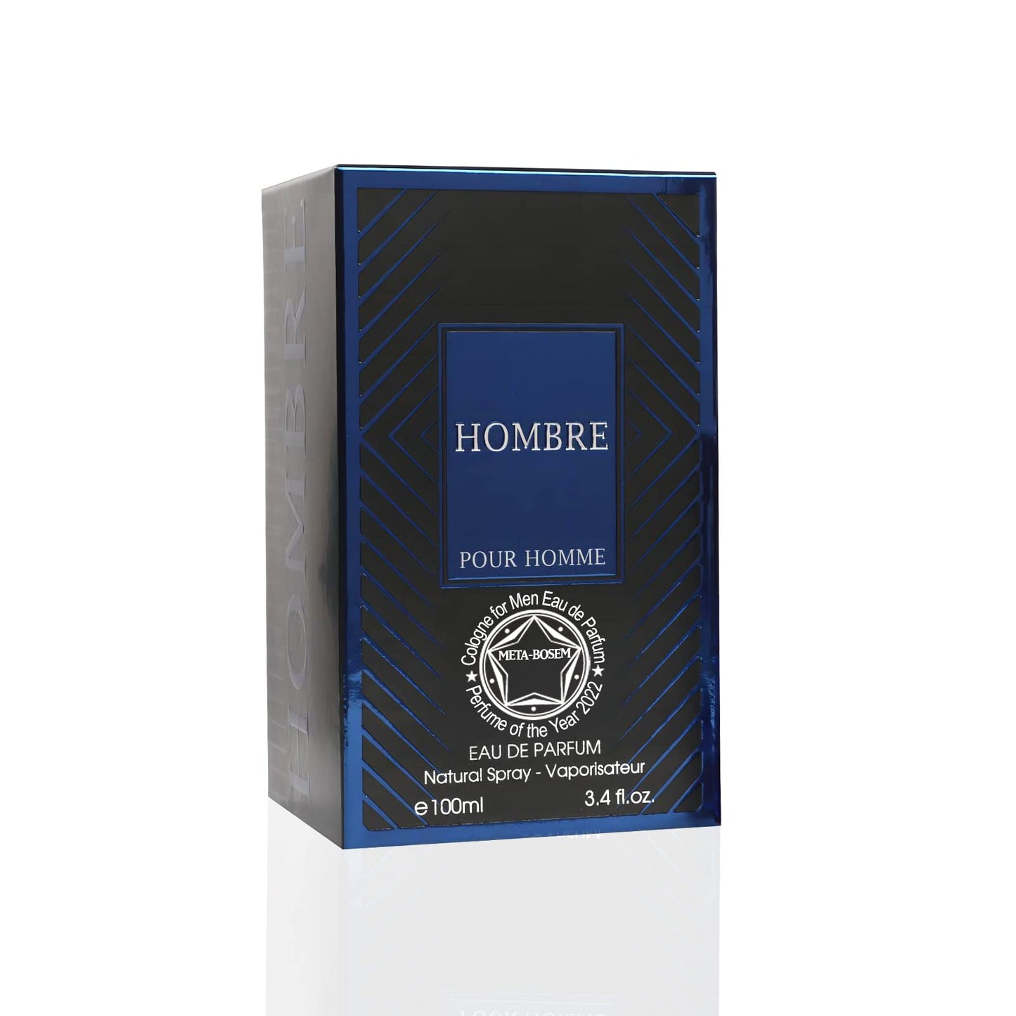 META-BOSEM Hombre, Men's Cologne Eau de Toilette Natural Spray - Fresh Scents - Great Holiday Gift - for All Day Use - a Classic Bottle, 3.4 Fluid Beauty & Personal Care META-BOSEM