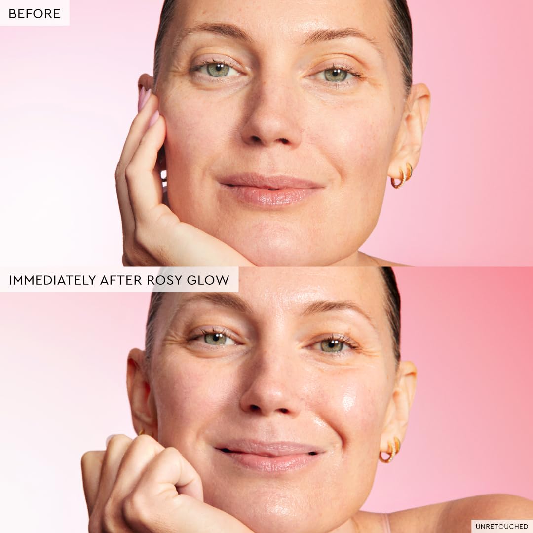 Glow Recipe Hue Drops Bronzing Drops, Tinted Face Serum, Glow Primer + Liquid Highlighter, Niacinamide + Hyaluronic Acid, Radiant Warm Glow, Rosy Glow Beauty & Personal Care Glow Recipe