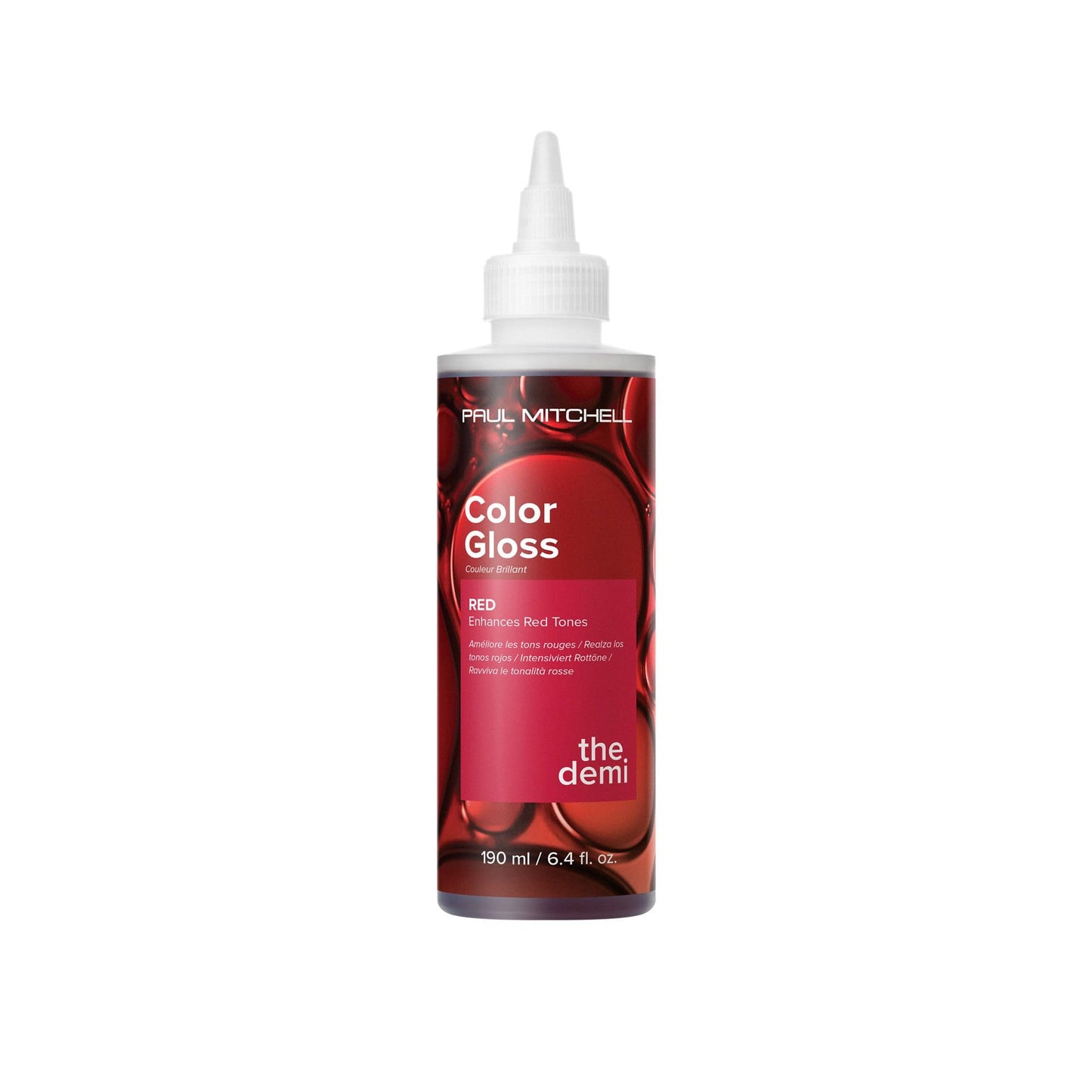 Paul Mitchell The Demi Color Gloss, Glosses in 3 Minutes, Red, 6.4 Fl Oz Beauty & Personal Care Paul Mitchell