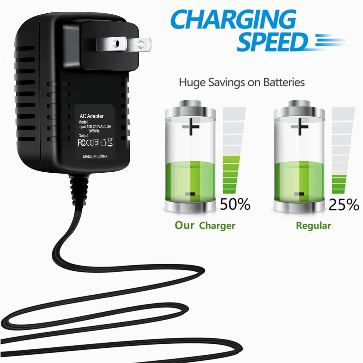 SLLEA AC Adapter Charger Replacement for Mangroomer Ultimate Pro Back Shaver Mps005-060010cu Power Beauty and Personal Care SLLEA