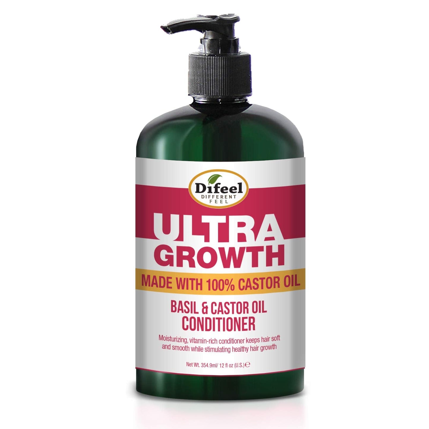 Difeel Ultra Growth 3-PC Set: Shampoo 12 oz, Conditioner 12 oz & Hair Oil 8 oz Beauty & Personal Care Difeel