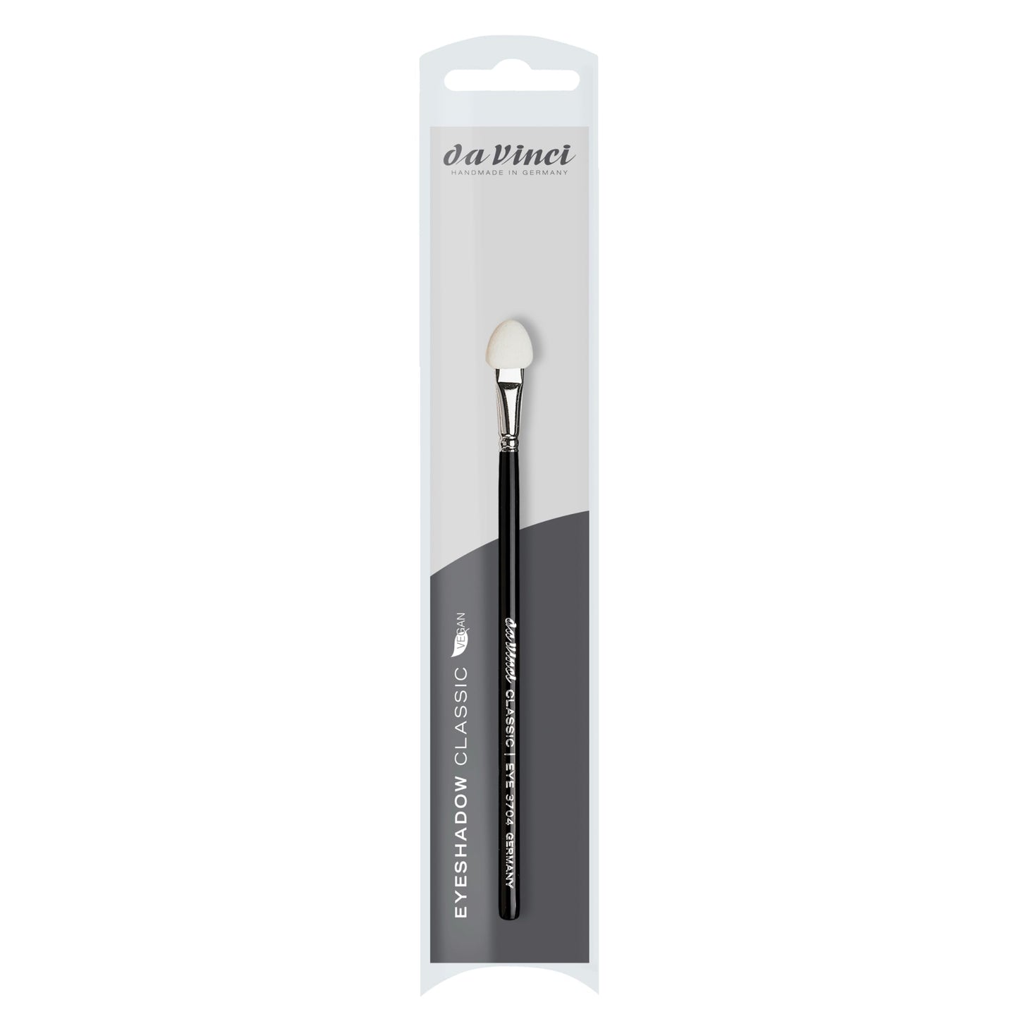 da Vinci Cosmetics CLASSIC Series 3704 - Eyeshadow Applicator in white - for area and detail work with powder & cream eyeshadow Beauty & Personal Care da Vinci