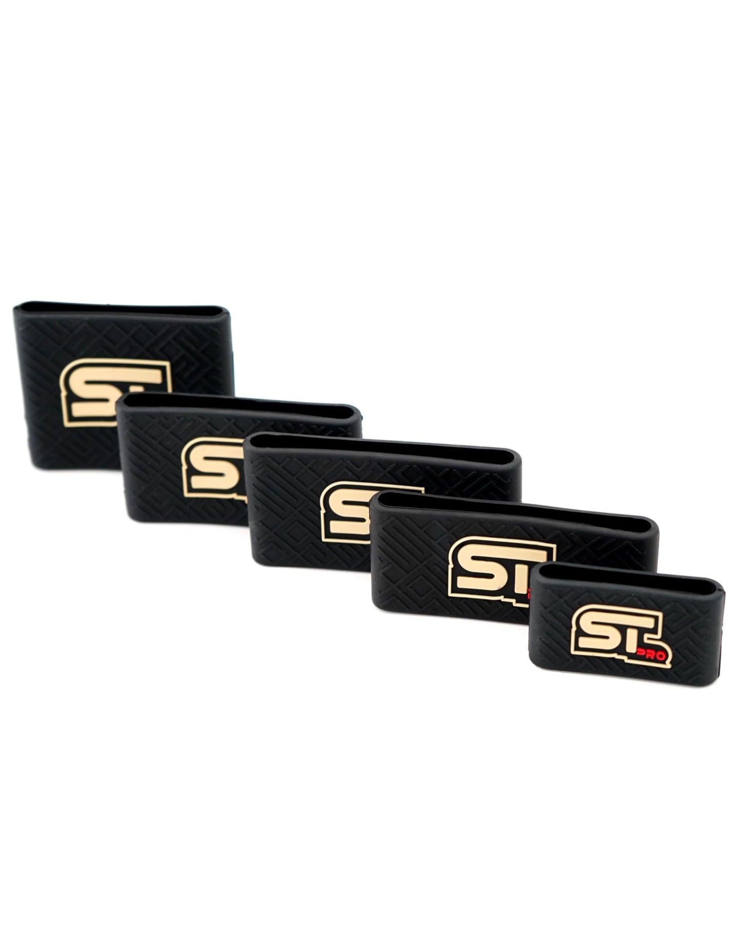 Supreme Trimmer SGR60 Professional Barber Grippers - 5 Piece Non-Slip Clipper Grips, Barber Sleeve for Clipper, Trimmer & Shaver - Black Beauty and Personal Care Supreme Trimmer