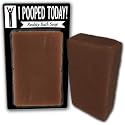I Pooped Today Soap Chocolate Bath Soap Poop Gags for Women Men Chocolate Novelty Soap Secret Santa Unisex White Elephant Stocking Stuffers for Men Beauty & Personal Care The Bodacious Bath Co.