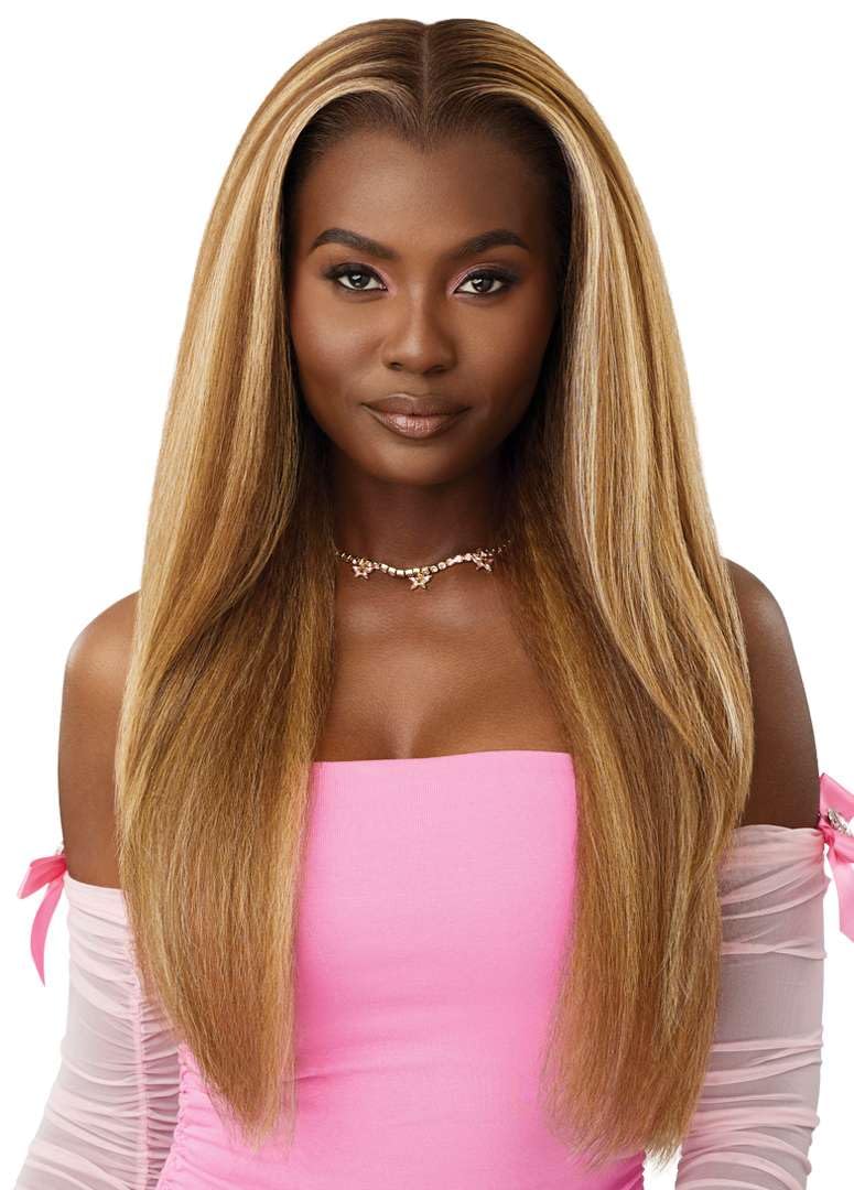Outre Lace Front Wig - Perfect Hair Line 13X6 - True Frontal - Peak 702 (DRF HOT PINK)