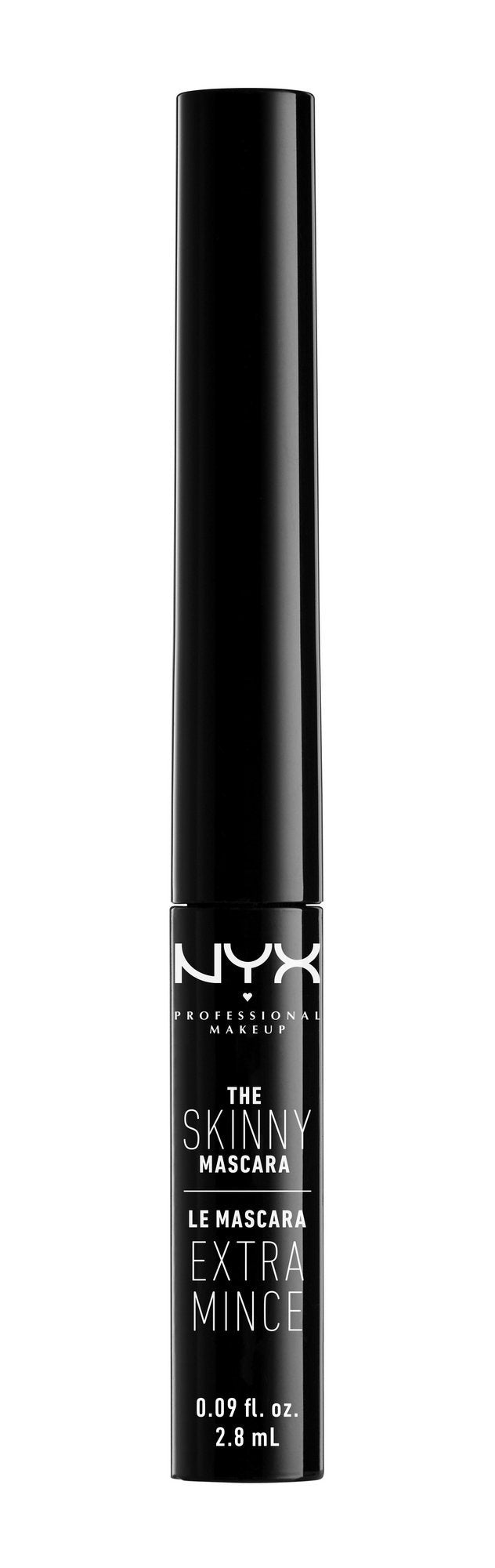 NYX Cosmetics The Skinny Mascara, Black