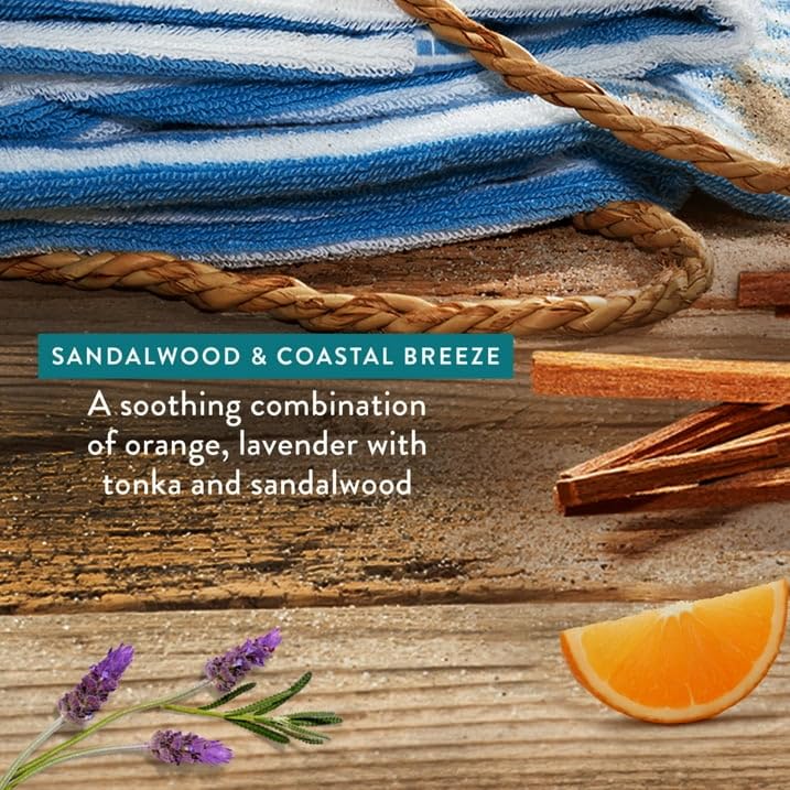 Native Sandalwood & Coastal Breeze Liquid Hand Soap 13 fl oz with Travolle Dispenser Pump Beauty & Personal Care Native