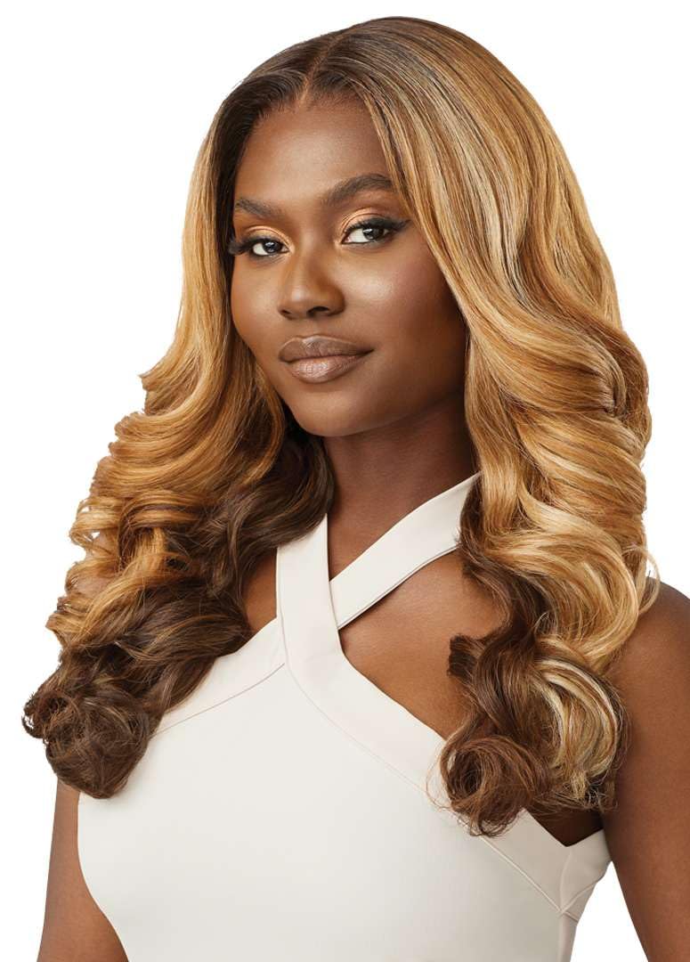 Outre Lace Front Wig - Perfect Hair Line 13X6 - Aria (DRFF4/GOLDEN HONEY)