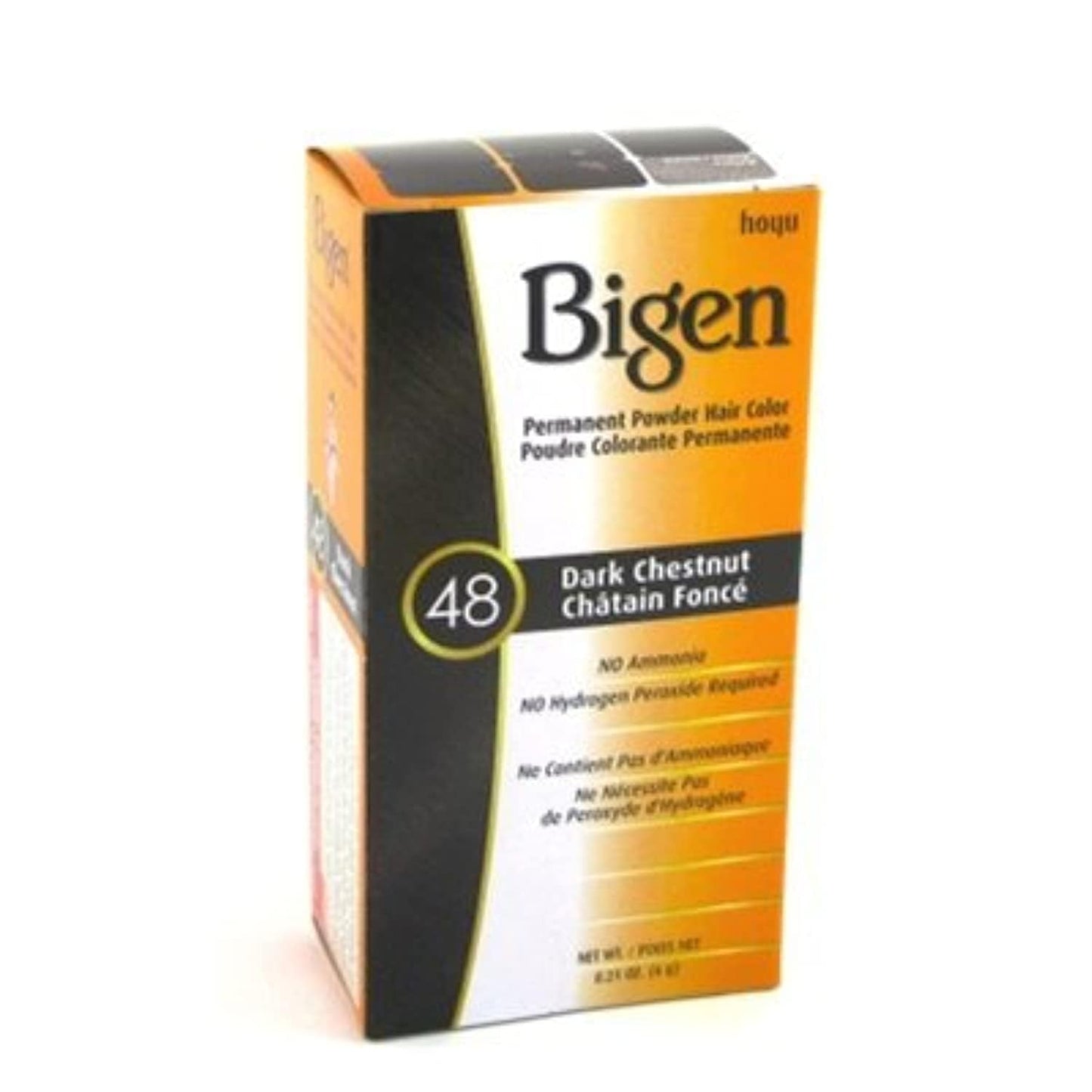 Bigen Powder Hair Color #48 Dark Chestnut 0.21oz (2 Pack) Beauty & Personal Care Bigen
