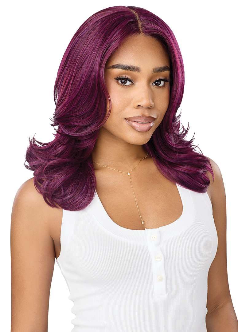 Outre Lace Front Wig - Adaire (MEDIUM BROWN 4)