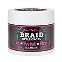 Nicole & Alyssa - Braiding Gel 15.7oz - No Flakes or Buildup, Perfect for Braids, Locs & Twists, Extra Hold, Frizz Control, Moisturizing Care Beauty & Personal Care Nicole & Alyssa